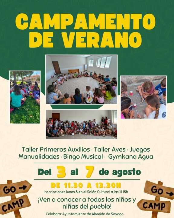 Campamento de verano de Almeida de Sayago