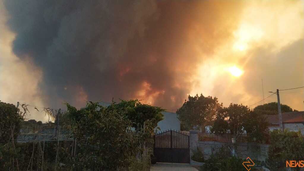 Incendio Fermoselle en Muga de Sayago 