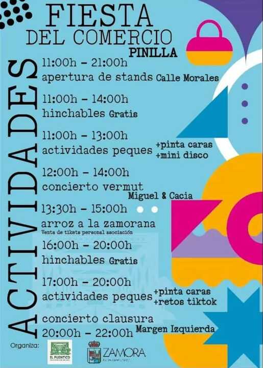 Fiesta del comercio pinilla horarios
