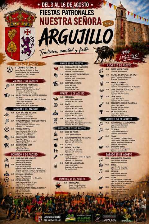 Fiestas Argujillo cartel