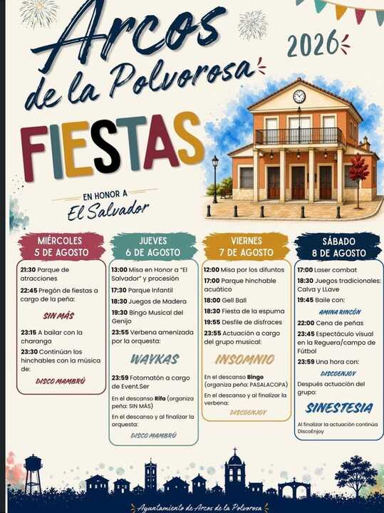 cartel fiestas de Arcos  (2)